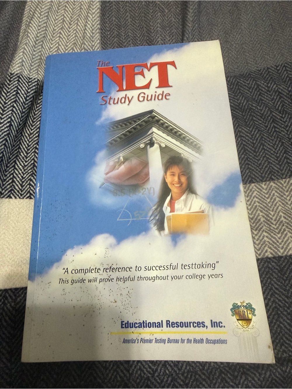 The NET Study Guide - Blue & White